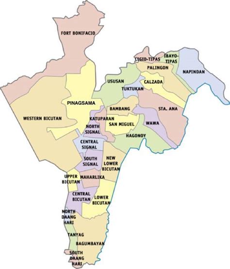 new lower bicutan postal code